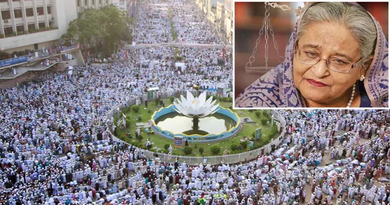 শাপলা চত্বরে গণহত্যায় হাসিনা-বেনজীরসহ ৫ জনের বিরুদ্ধে পরোয়ানা