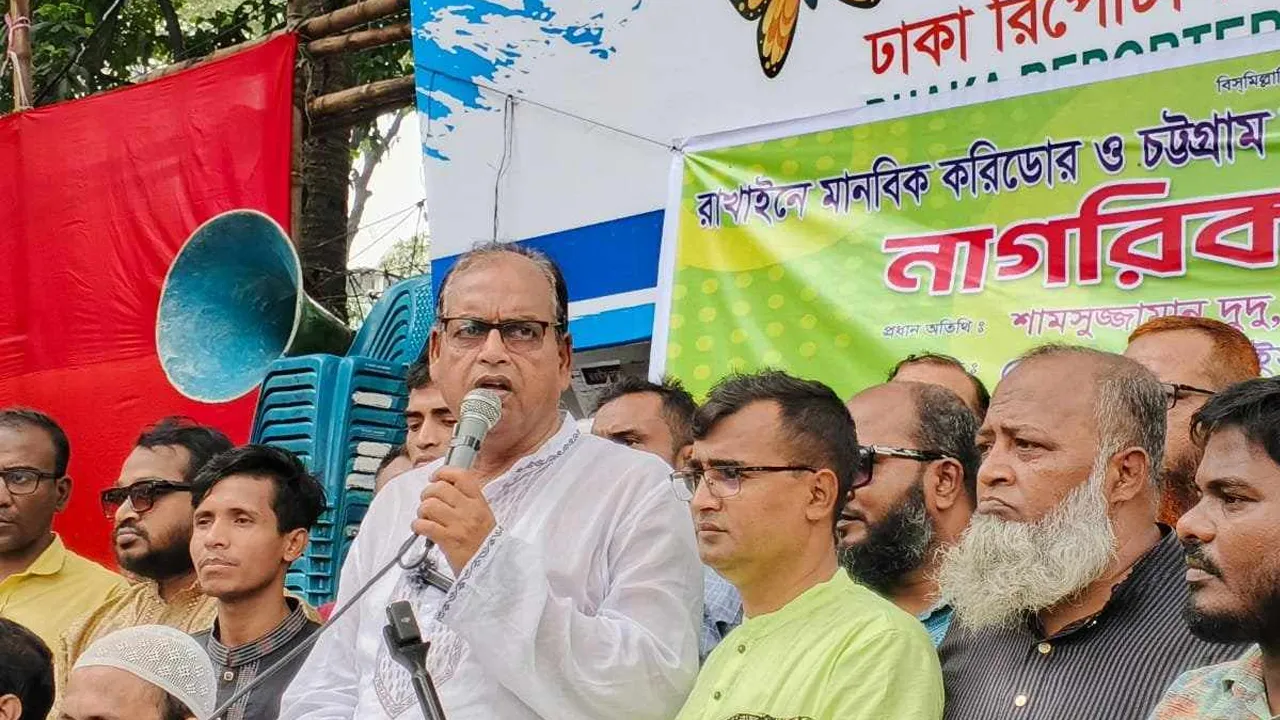 মানবিক করিডোরের নামে দেশকে যুদ্ধের দিকে ঠেলে দেবেন না: দুদু