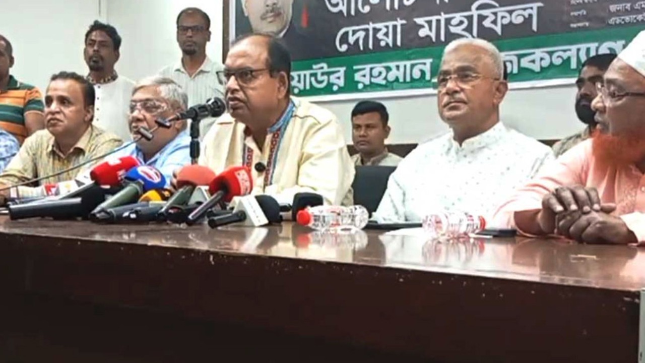 “বিএনপির নেতৃত্ব ছাড়া দেশ এগোবে না” — শামসুজ্জামান দুদু