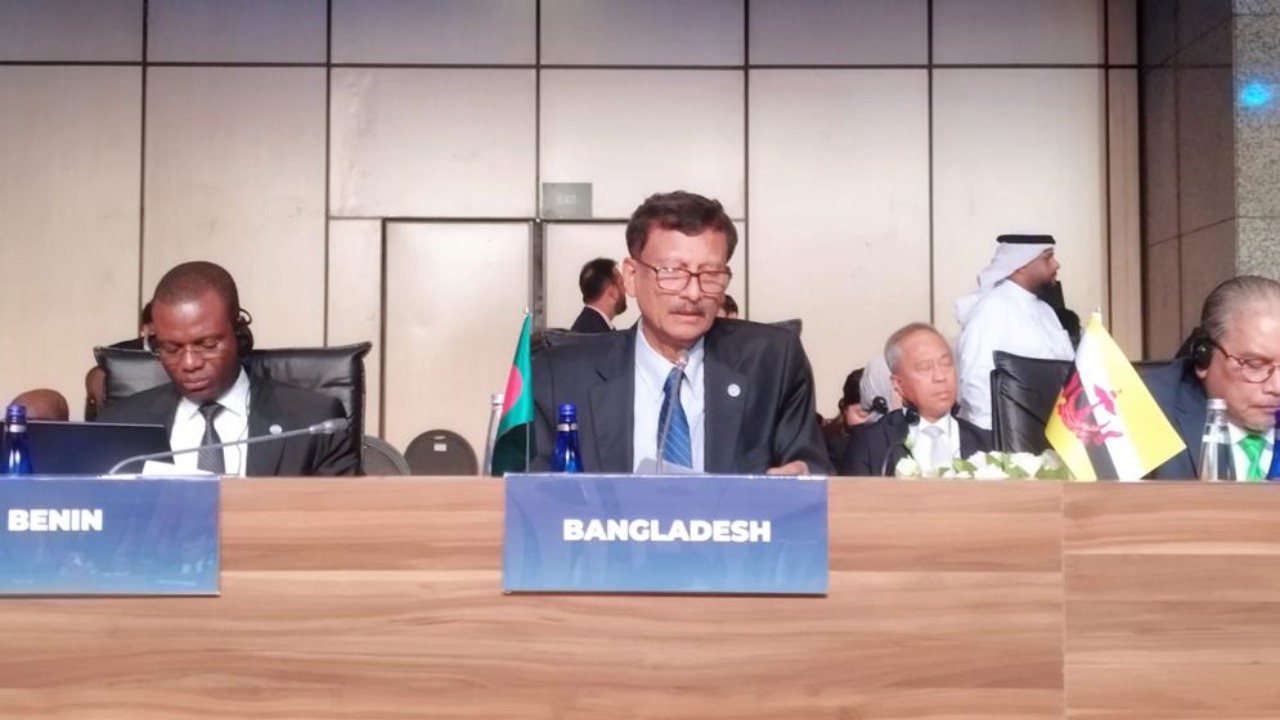 ওআইসি সম্মেলনে পররাষ্ট্র উপদেষ্টার কড়া অবস্থান, ফিলিস্তিন ও রোহিঙ্গা ইস্যুতে জোরালো বক্তব্য